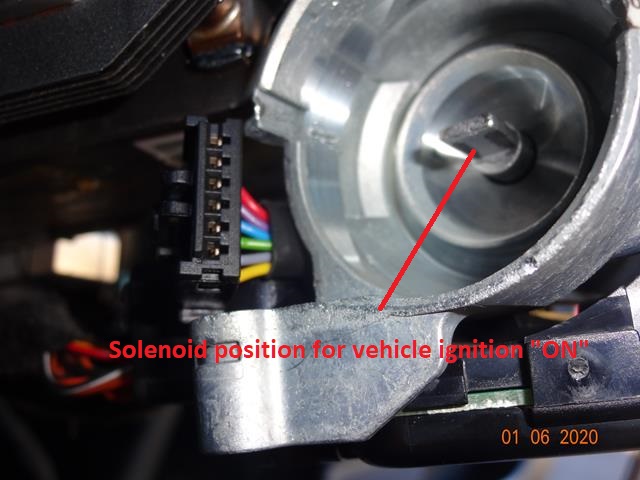 Solenoid Ignition On Position