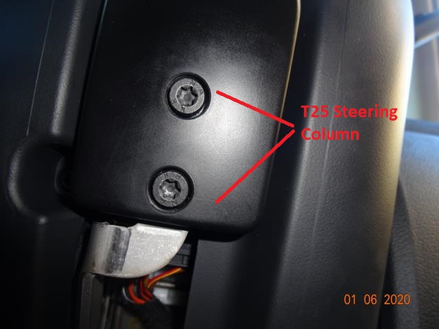 Steering Column Handle T25