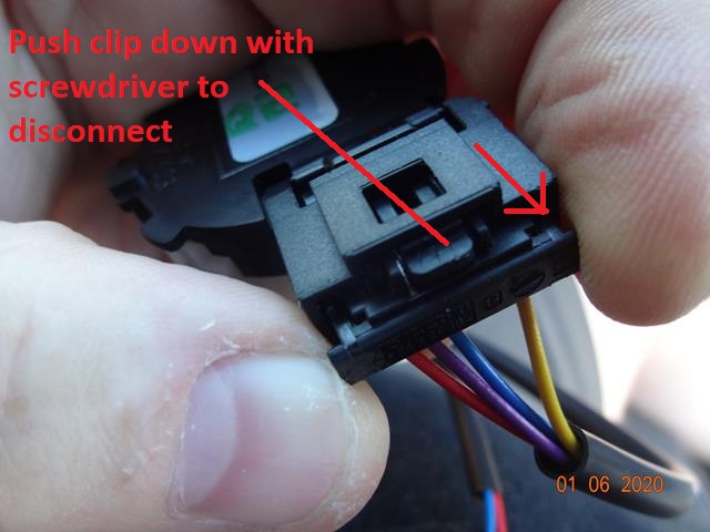 Solenoid Wiring Disconnect